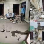 घर पर गिरी आसमानी बिजली…छत-दीवारों में दरारेंबारिश ने बचाई पूरे परिवार की जान